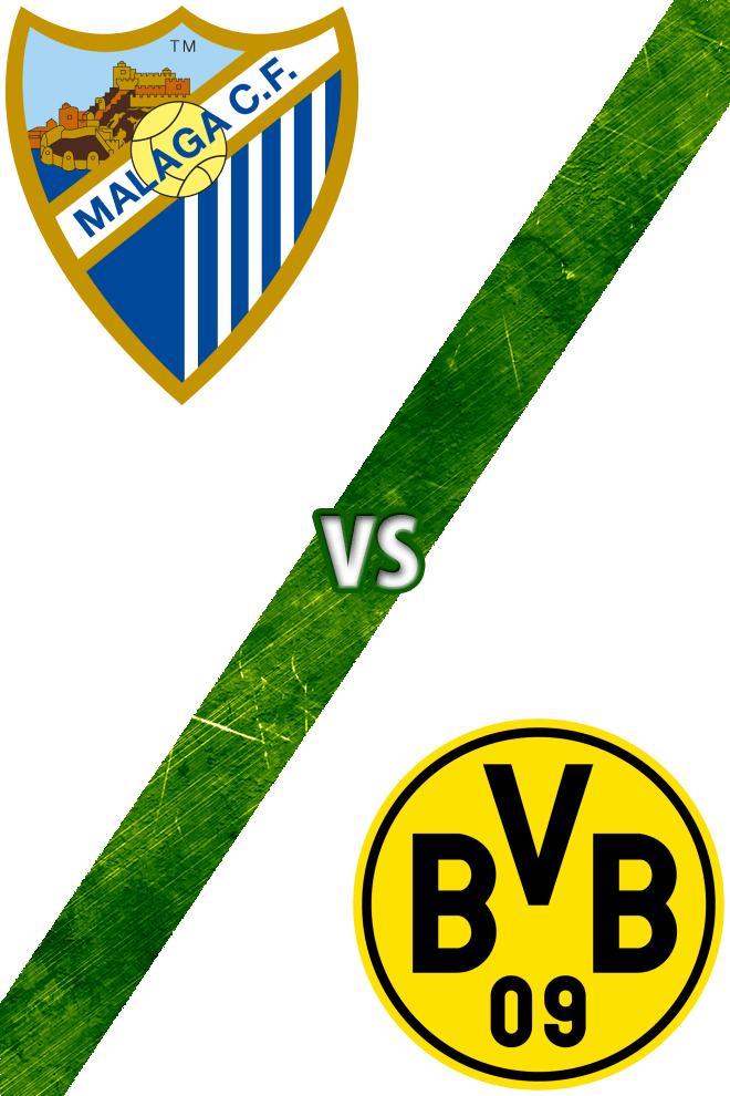 Poster del Deporte: Málaga vs. Borussia Dortmund