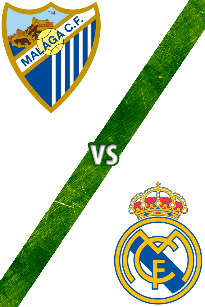 Poster del Deporte: Málaga vs. Real Madrid