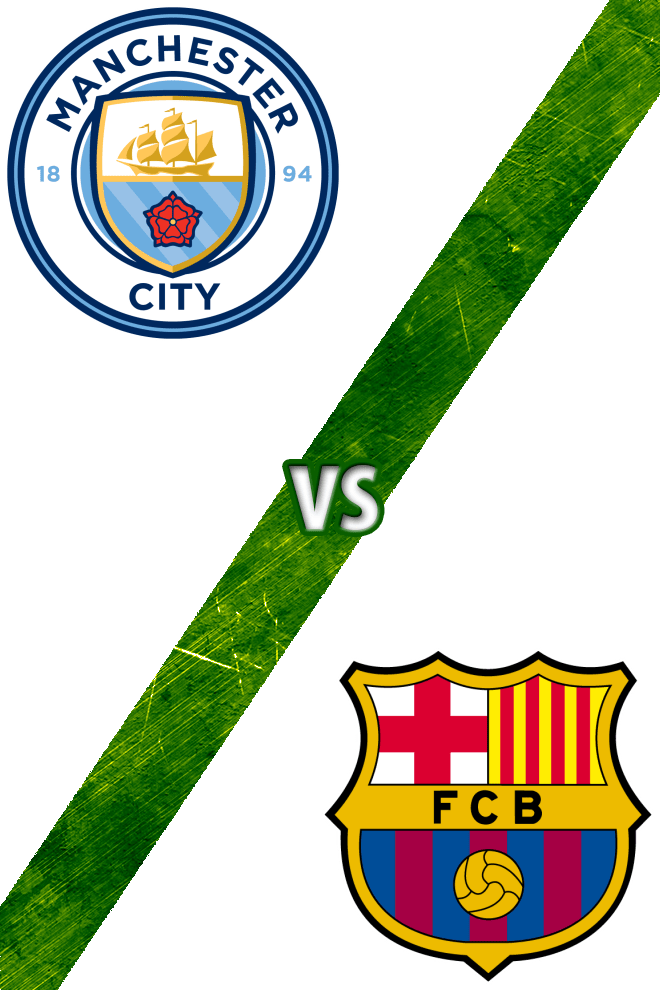 Poster del Deporte: Manchester City vs. Barcelona