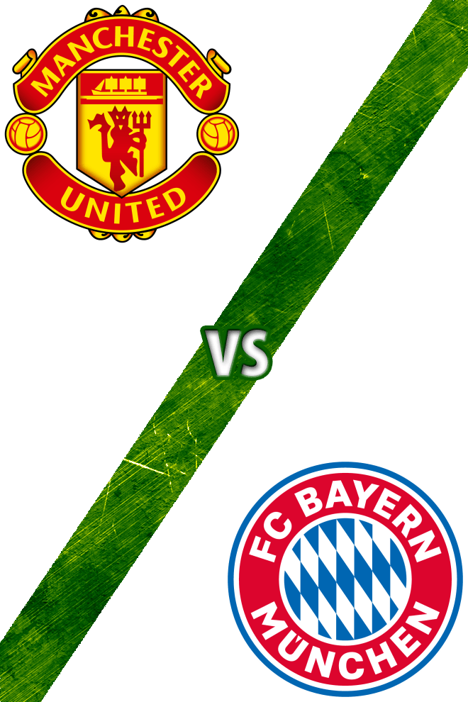Poster del Deporte: Manchester United Vs. Bayern Múnich