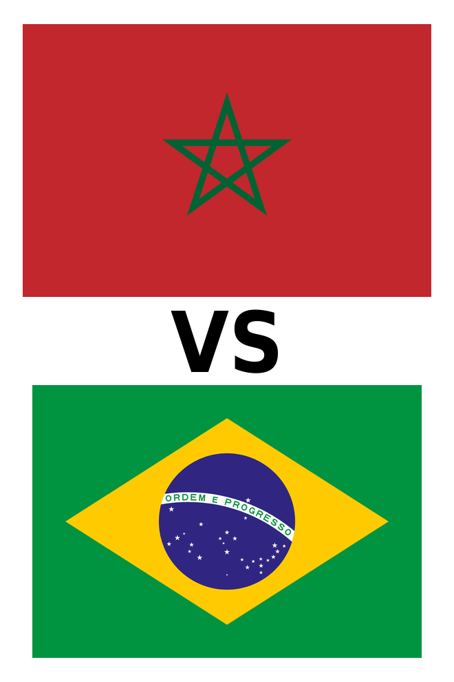 Poster del Deporte: Marruecos vs. Brasil
