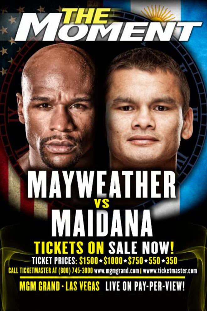 Poster del Deporte: Mayweather vs. Maidana