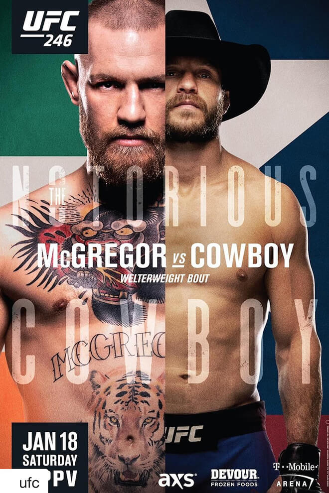 Poster del Deporte: McGregor vs. Cowboy