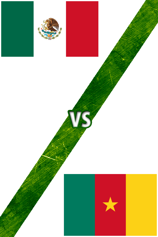 Poster del Deporte: México Vs. Camerún