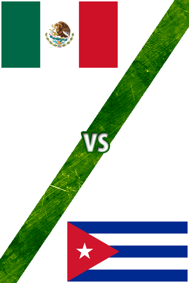 Poster del Deporte: México vs. Cuba