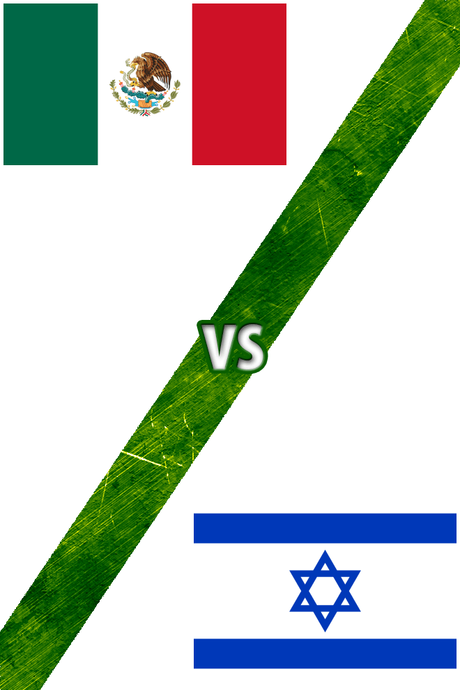 Poster del Deporte: México Vs. Israel