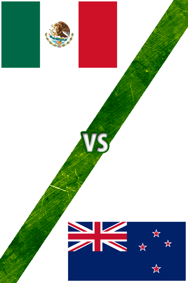 Poster del Deporte: México Vs. Nueva Zelanda