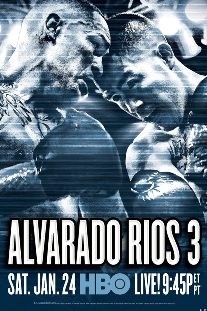 Poster del Deporte: Mike Alvarado vs. Brandon Ríos
