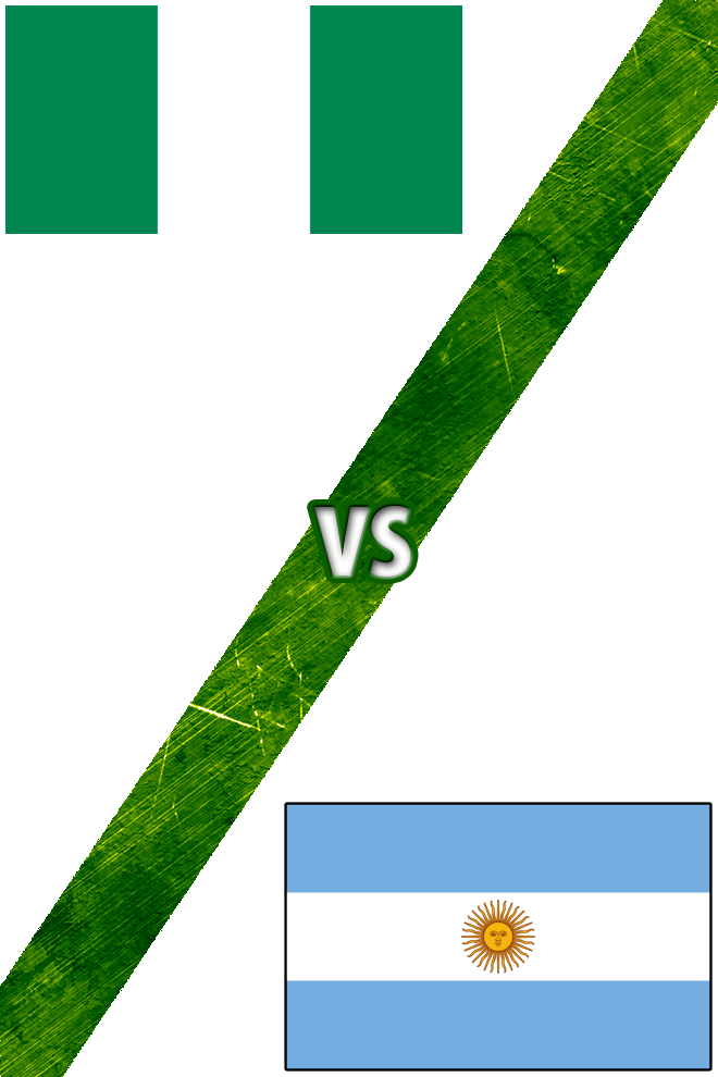 Poster del Deporte: Nigeria Vs. Argentina