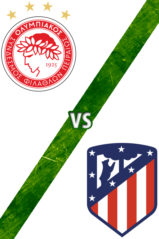 Poster del Deporte: Olympiacos vs. Atlético de Madrid
