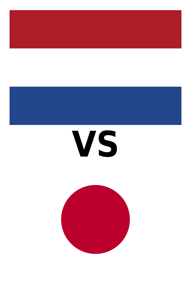 Poster del Deporte: Países Bajos vs. Japón