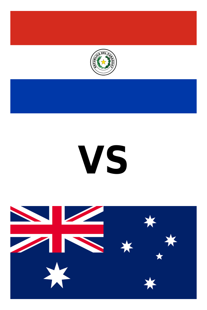 Poster del Deporte: Paraguay vs. Australia