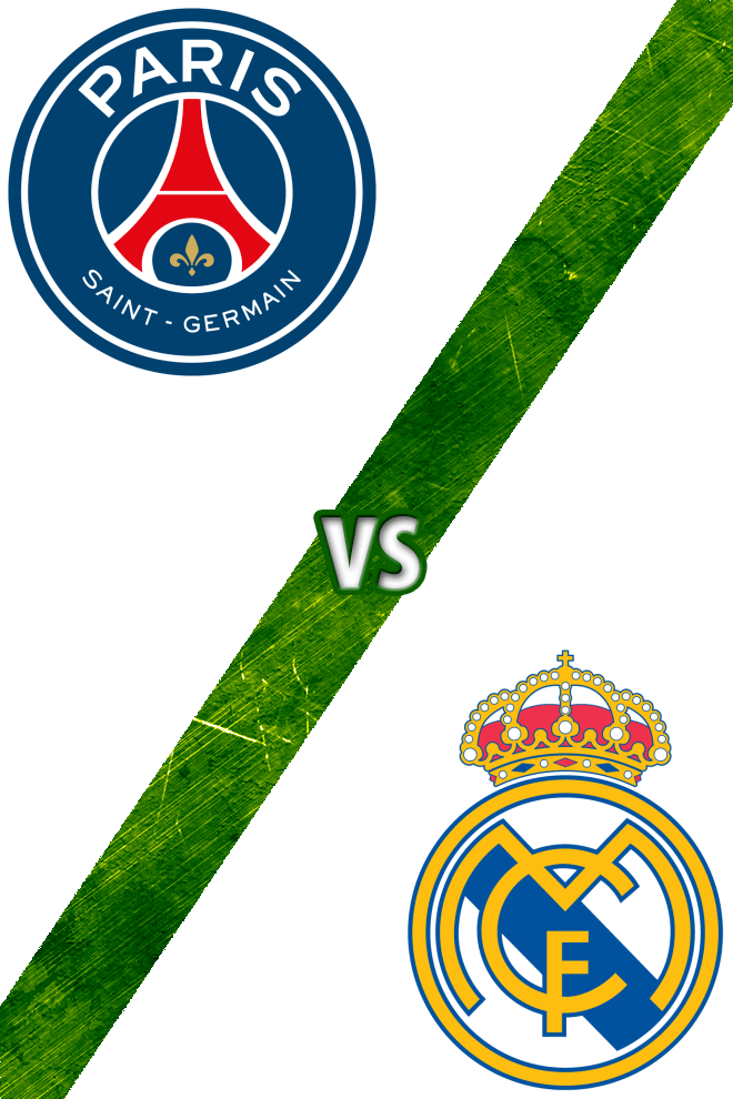 Poster del Deporte: Paris Saint-Germain Vs. Real Madrid
