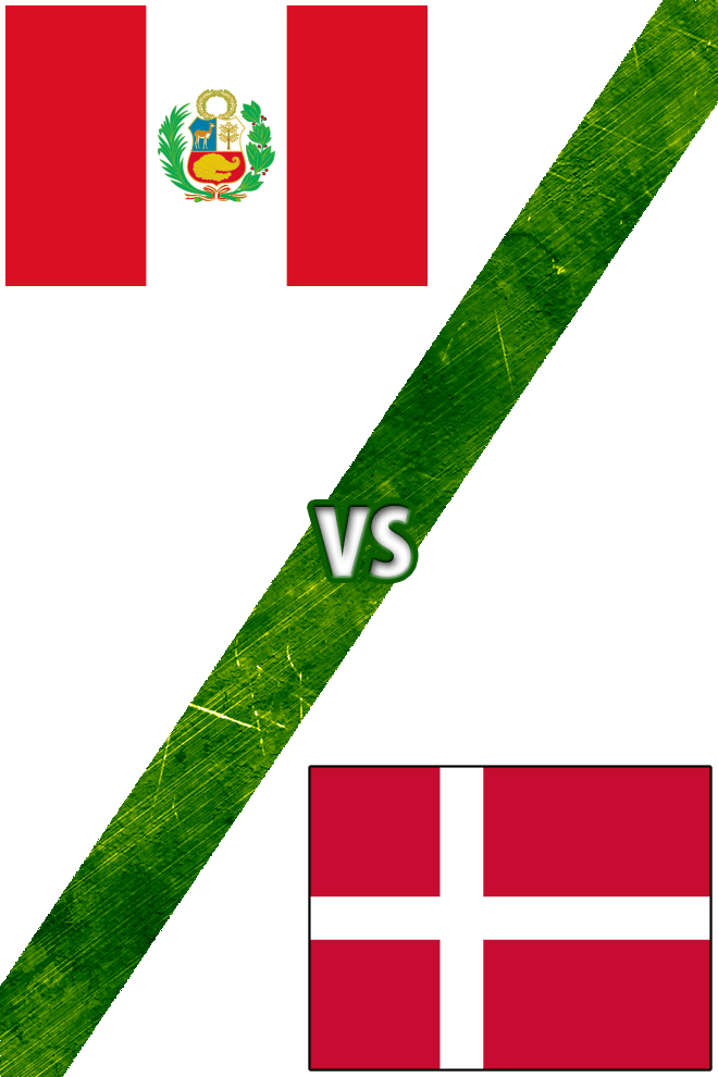 Poster del Deporte: Perú vs. Dinamarca