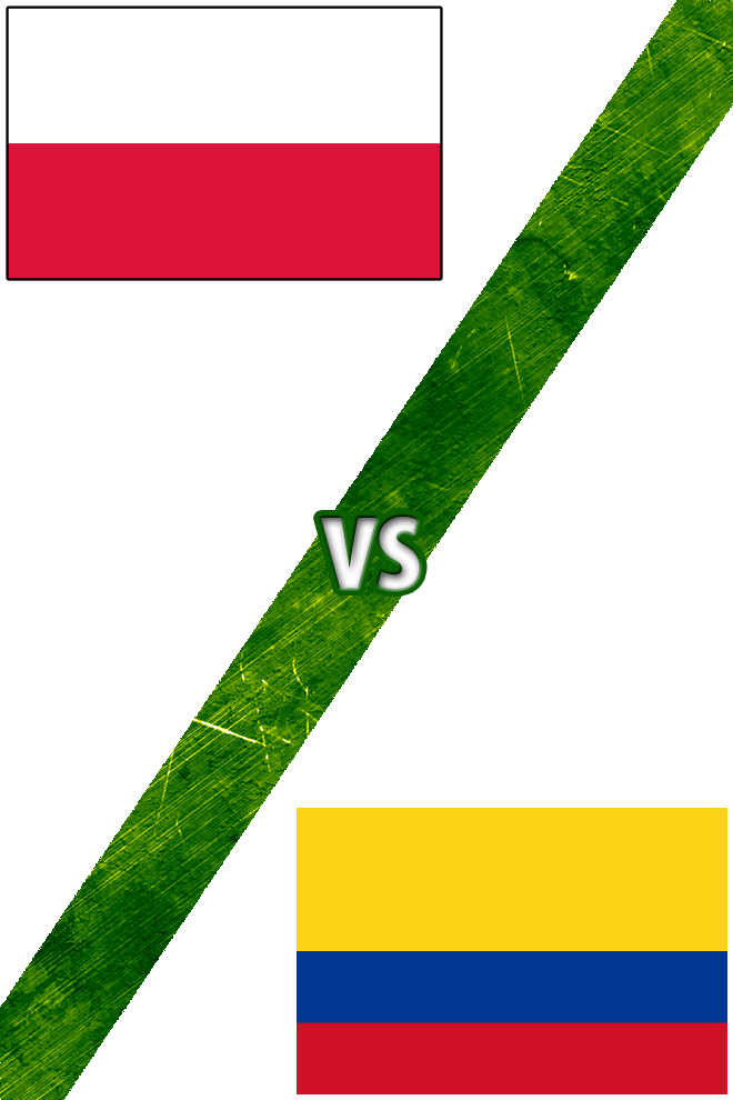 Poster del Deporte: Polonia vs. Colombia