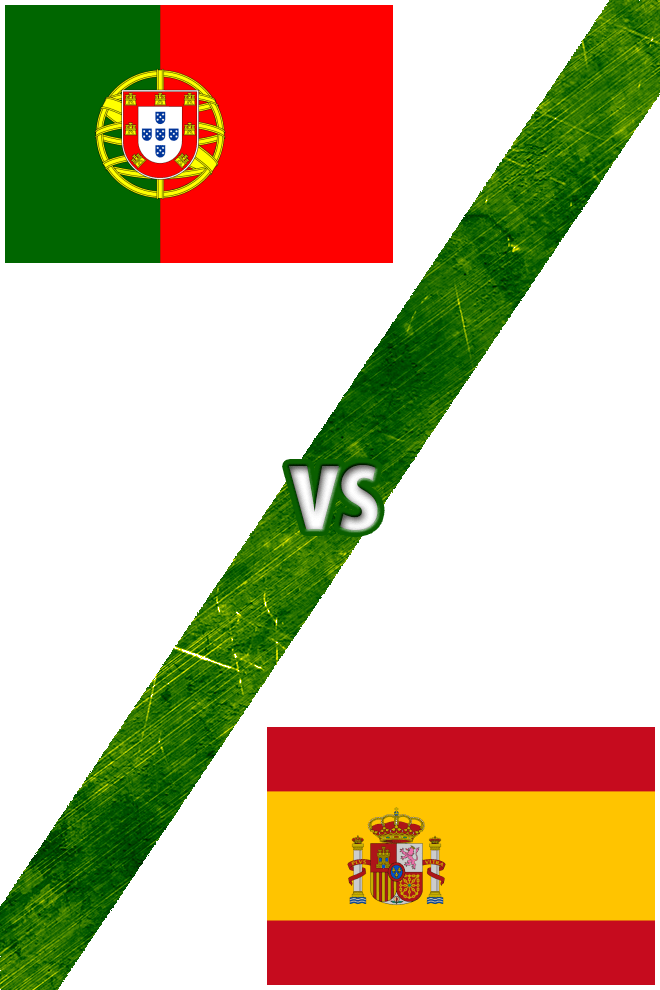 Poster del Deporte: Portugal vs. España