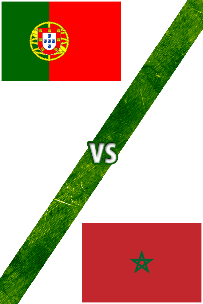 Poster del Deporte: Portugal vs. Marruecos