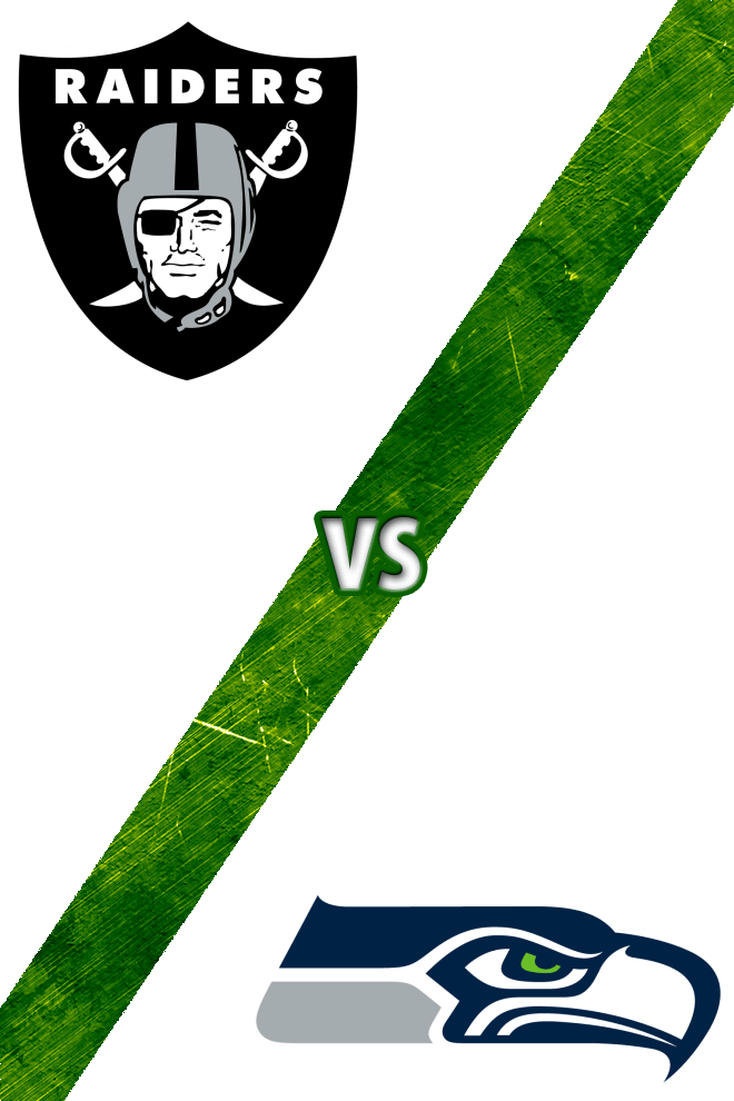 Poster del Deporte: Raiders vs. Seahawks