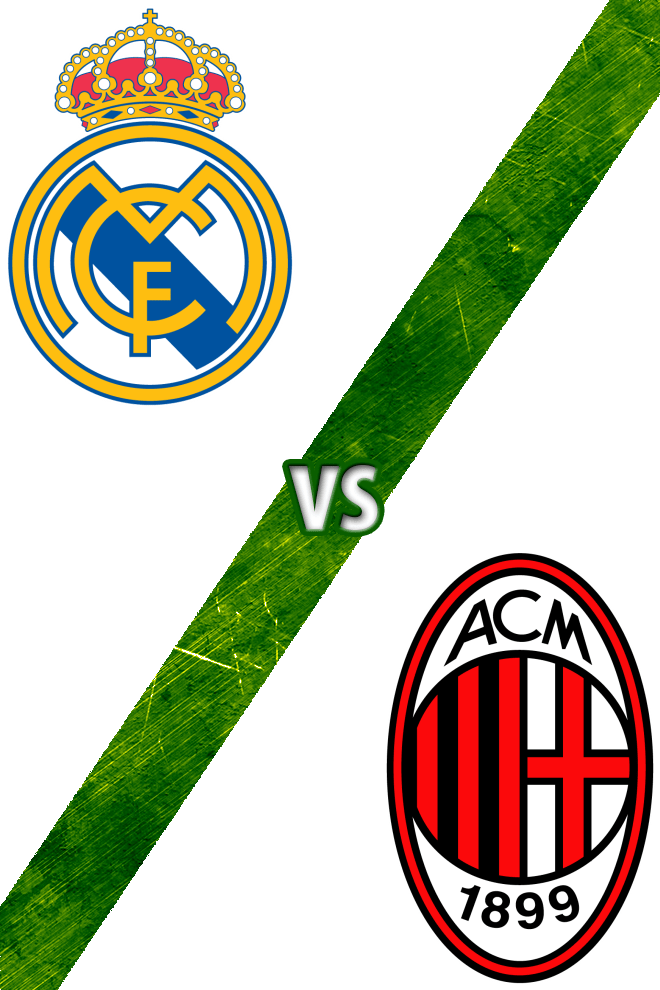 Poster del Deporte: Real Madrid vs. AC Milan