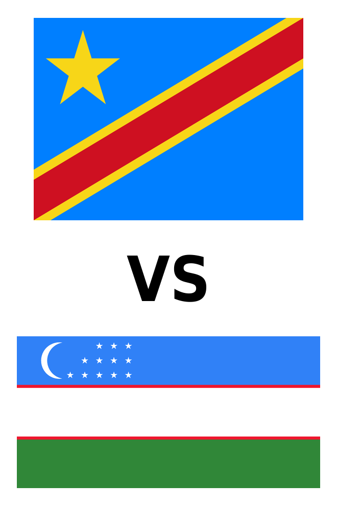 Poster del Deporte: República Democrática del Congo-Uzbekistán