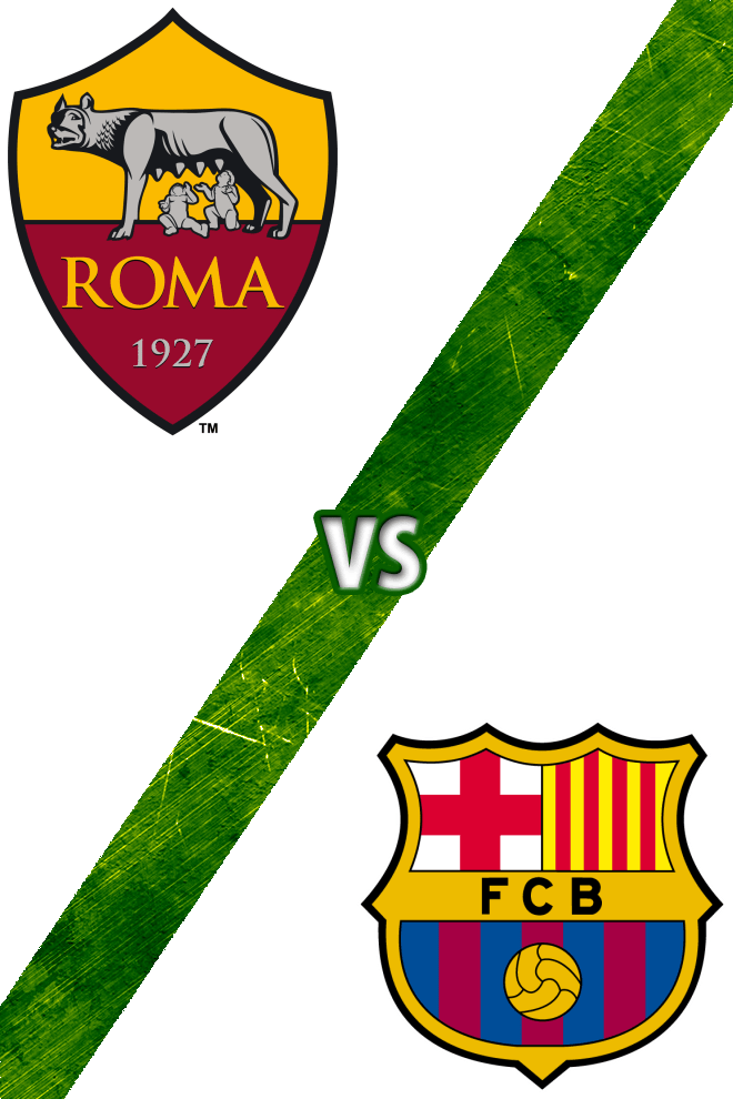 Poster del Deporte: Roma vs. Barcelona