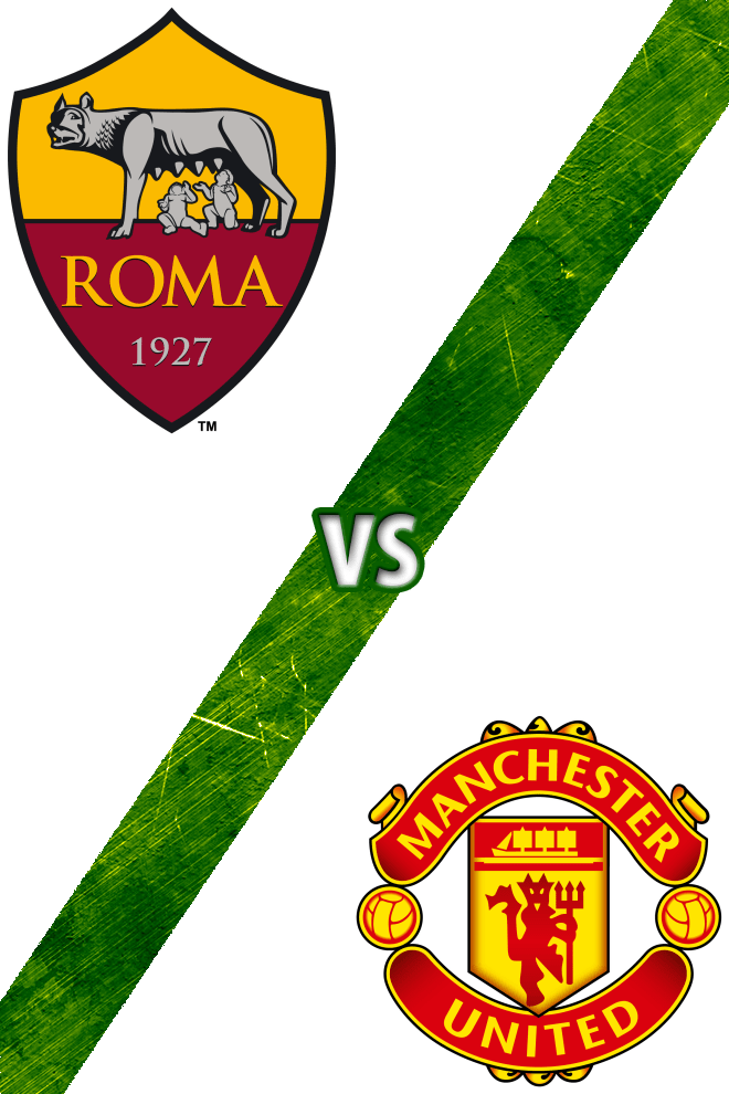 Poster del Deporte: Roma vs. Manchester United