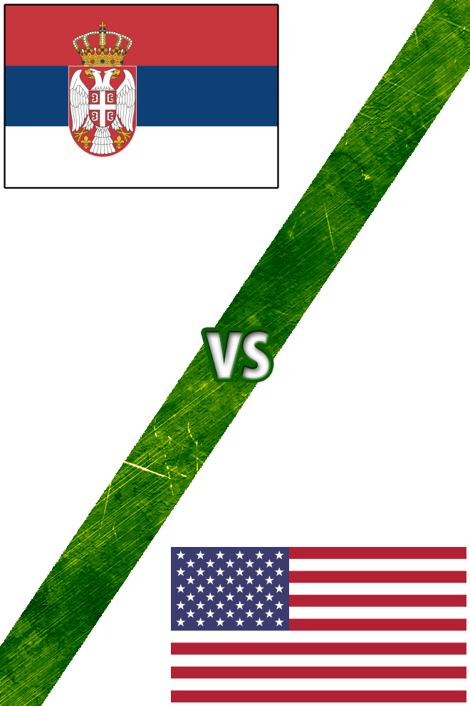 Poster del Deporte: Serbia vs. Estados Unidos