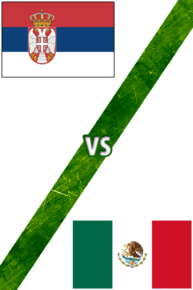 Poster del Deporte: Serbia vs. México