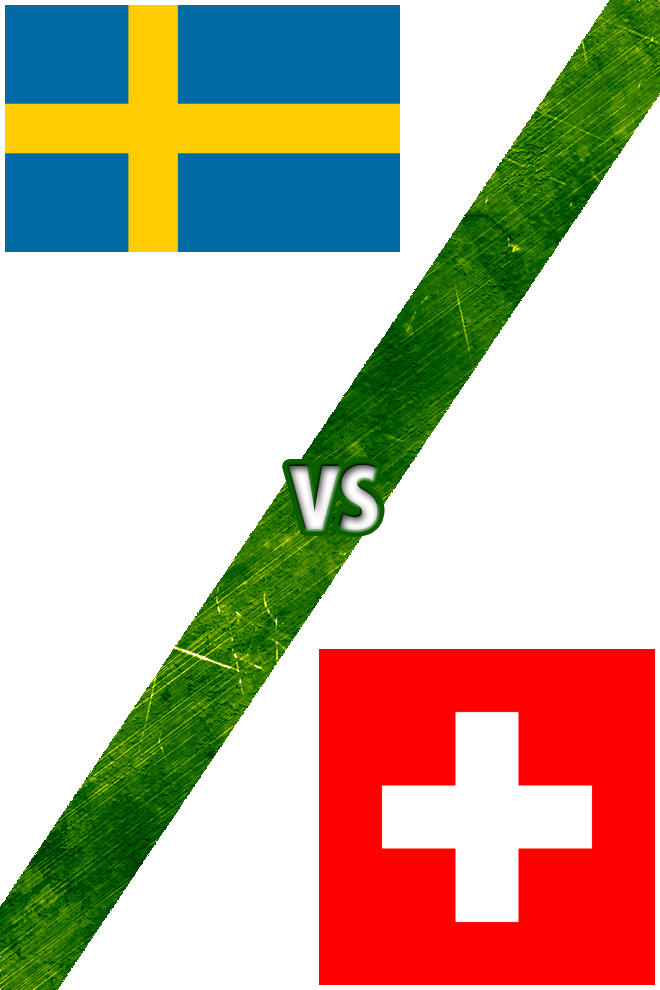 Poster del Deporte: Suecia vs. Suiza