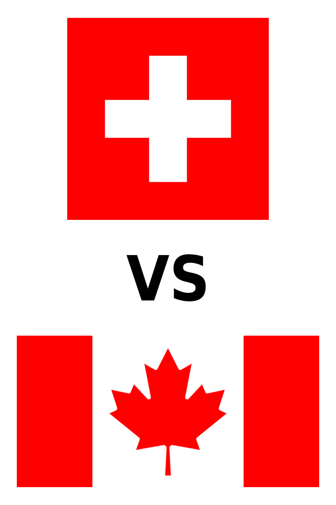 Poster del Deporte: Suiza-Canadá