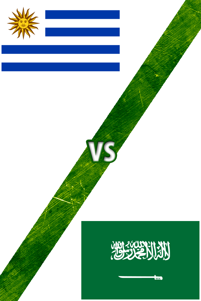 Poster del Deporte: Uruguay vs. Arabia Saudí