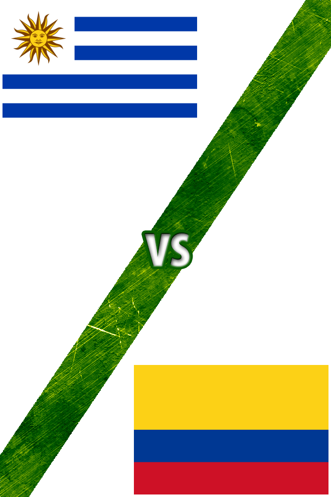 Poster del Deporte: Uruguay vs. Colombia