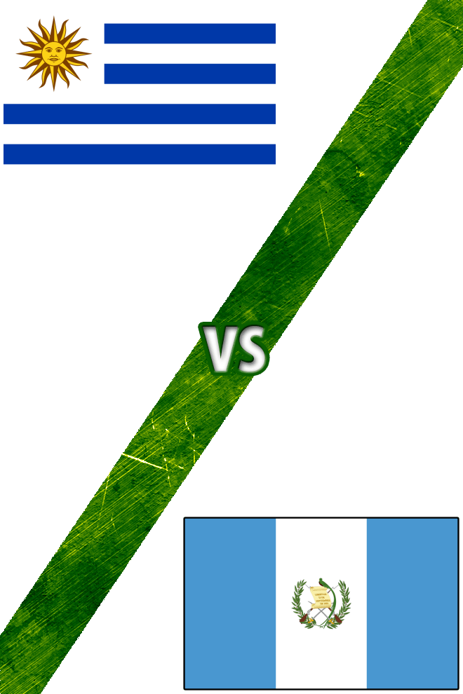 Poster del Deporte: Uruguay vs. Guatemala