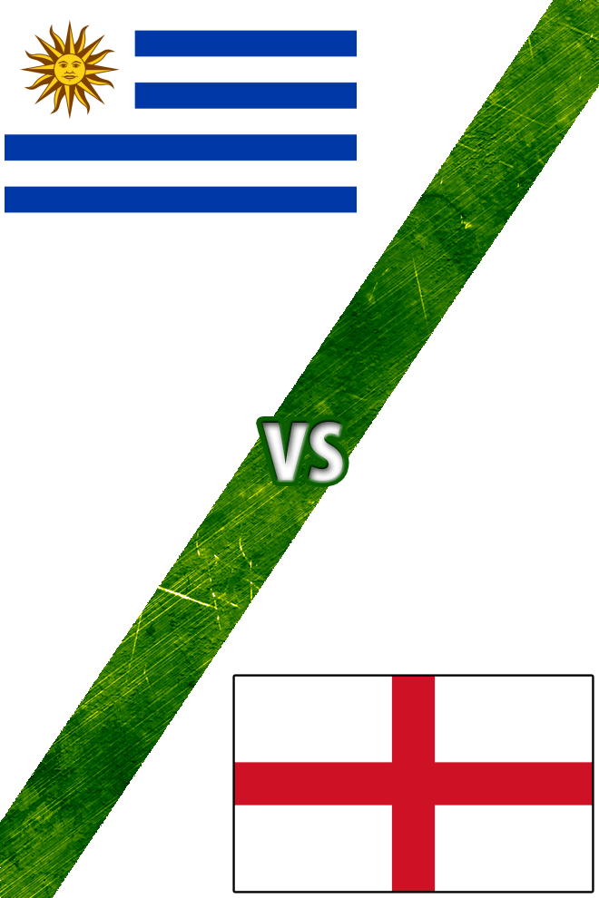 Poster del Deporte: Uruguay Vs. Inglaterra