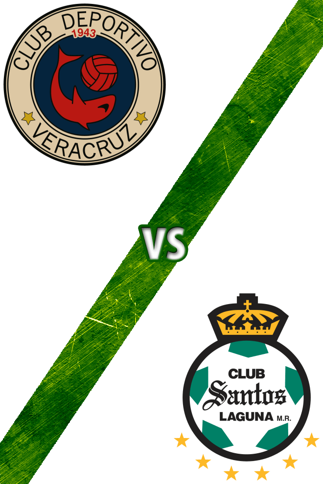 Poster del Deporte: Veracruz vs. Santos Laguna