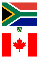 Sudáfrica vs. Canadá
