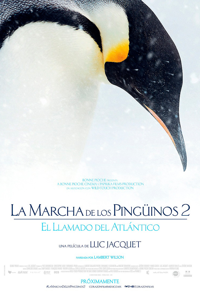 Poster del Documental: La Marcha de los Pingüinos 2 – El Llamado del Atlántico
