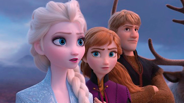 Elsa, Anna y Kristoff