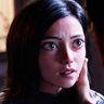 Rosa Salazar en el papel de Alita