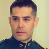 Jorge Armando Soto en el papel de Subteniente Tabares