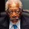 Morgan Freeman en el papel de Presidente Allan Trumbull