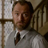 Jude Law en el papel de Albus Dumbledore