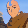 Eric Nam en el papel de Aang
