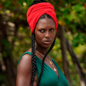 Jodie Turner-Smith en el papel de Dragon Queen/Gracie