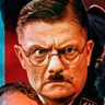 James Urbaniak en el papel de Heinrich Himmler