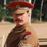 Damian Lewis en el papel de Bernard Montgomery