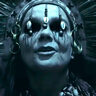 Björk en el papel de La Vidente
