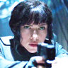 Scarlett Johansson en el papel de Motoko Kusanagi / Major