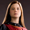 Bonnie Wright en el papel de Ginny Weasley