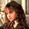 Emma Watson en el papel de Hermione Granger